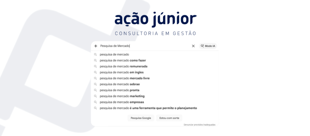 Pesquisa de Mercado Ação Jr